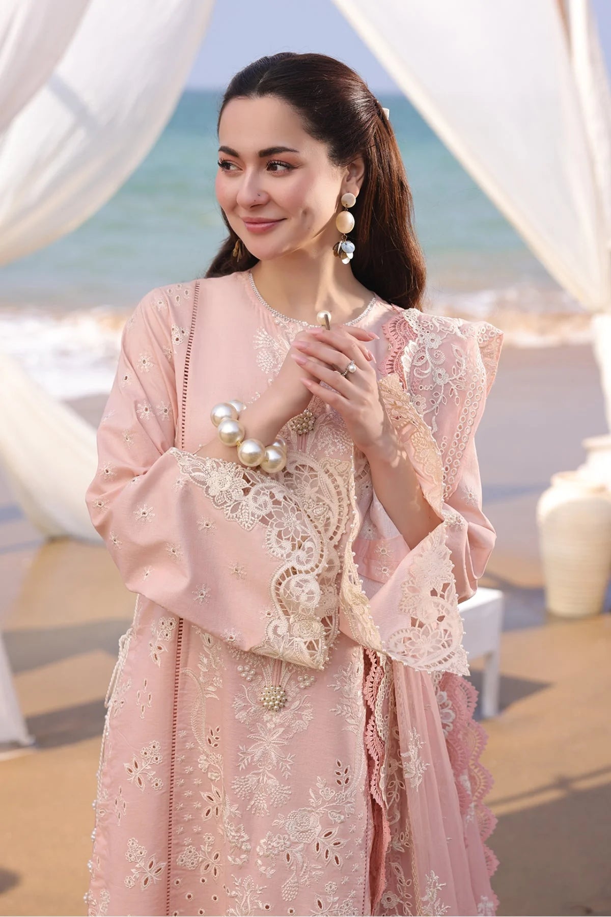 EMBROIDERED STITCHED SUIT LUXURY LAWN
