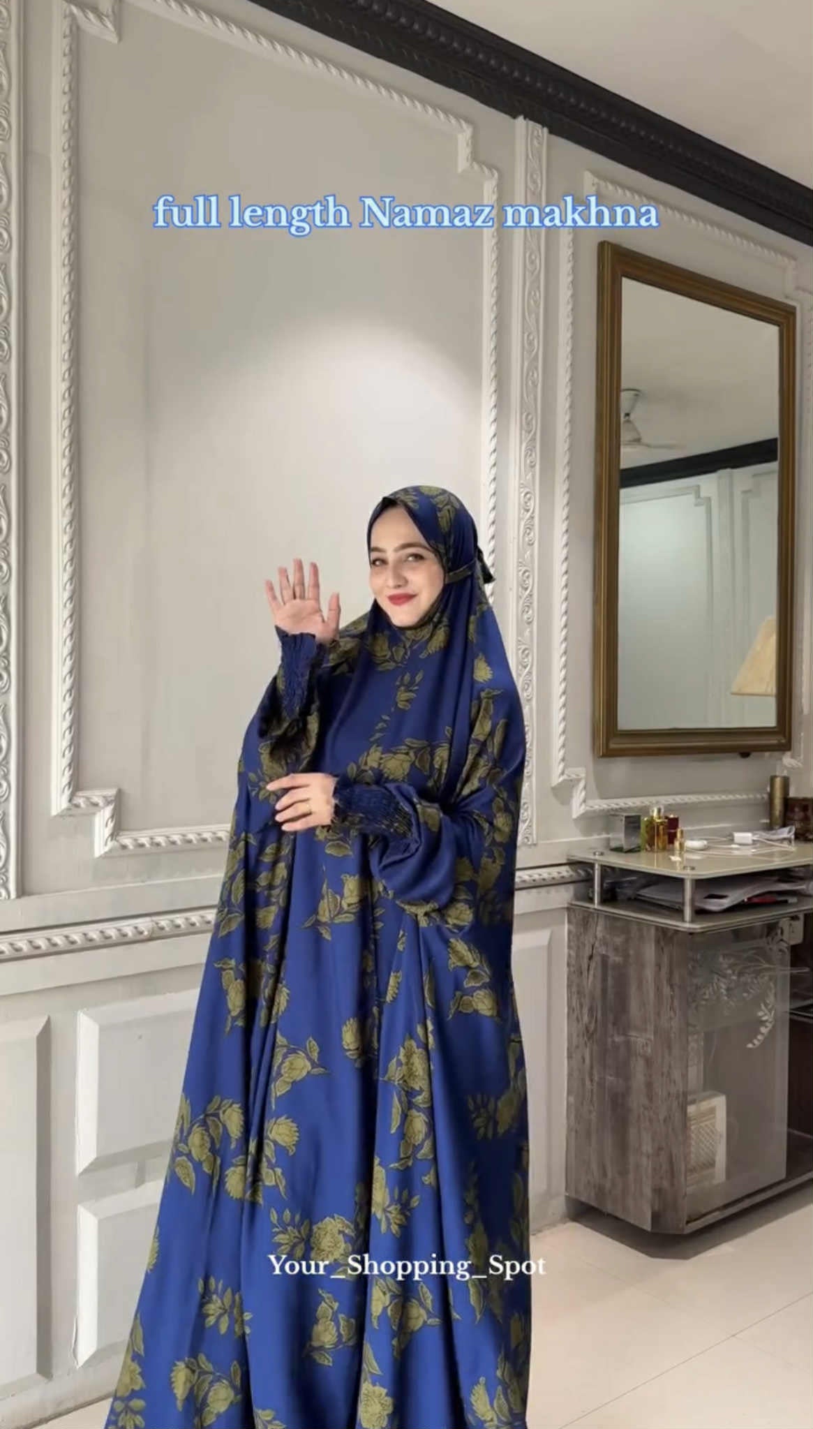 Full Coverage abaya Chadar with Sleeves + Niqab