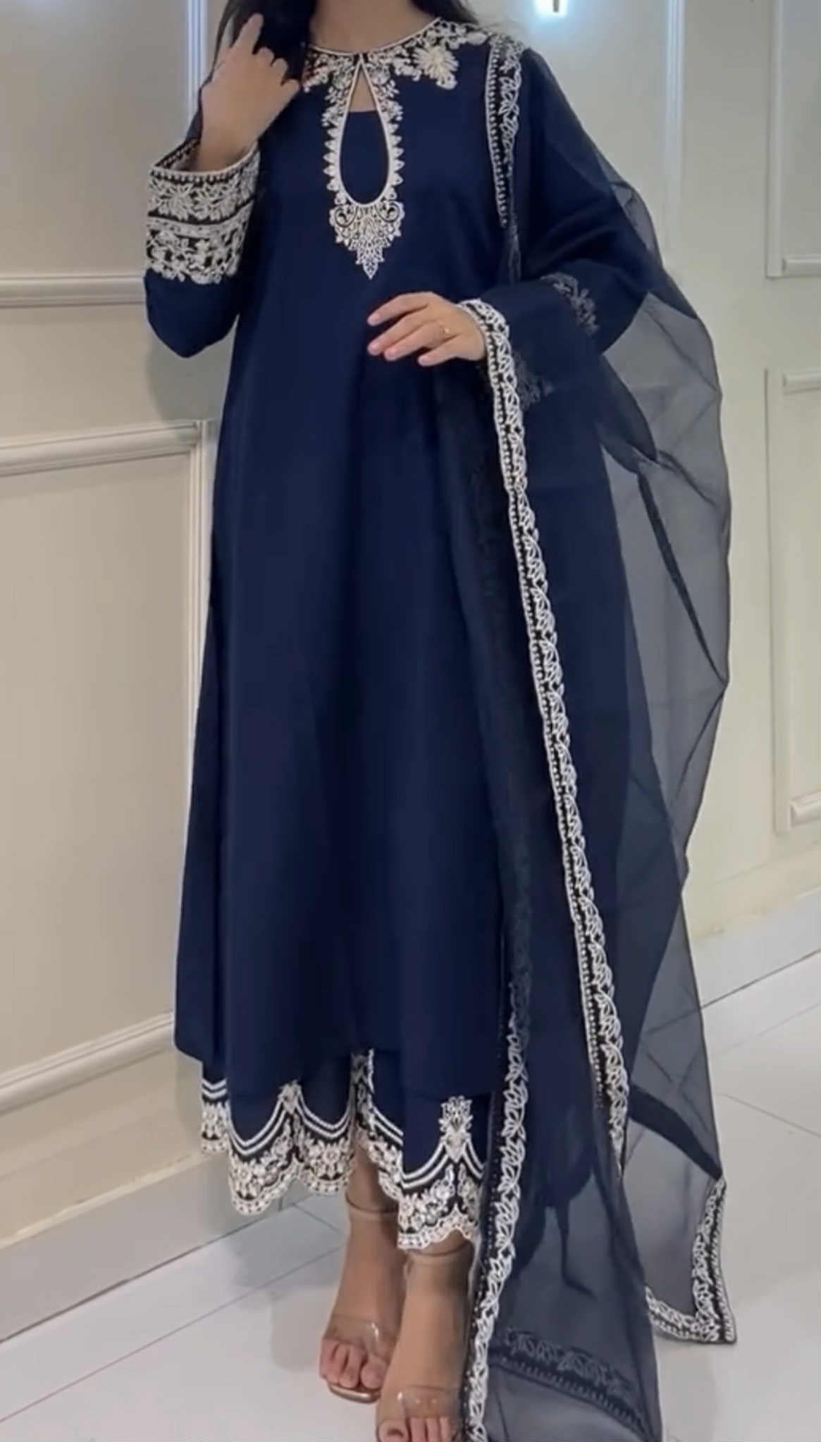 Dream Blue Stitched 3pc