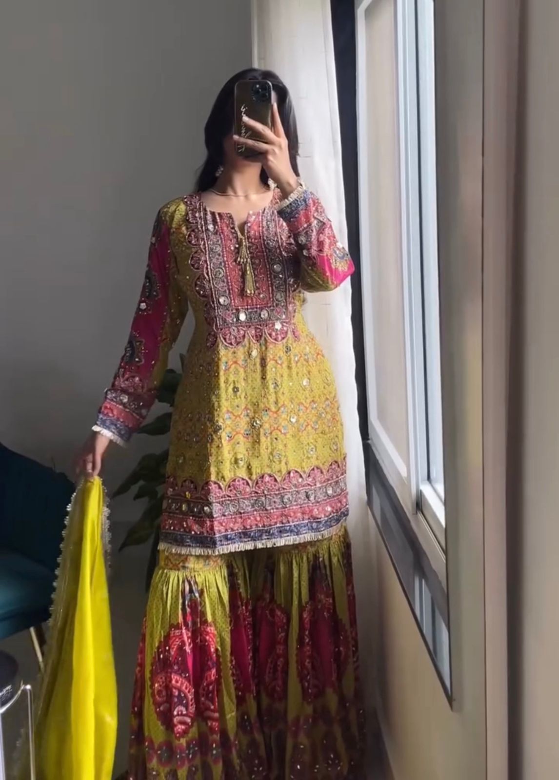 Noor Designer Stitched 3 Piece