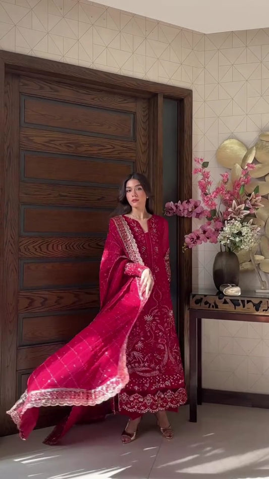 EMBROIDERED 3PC SUIT