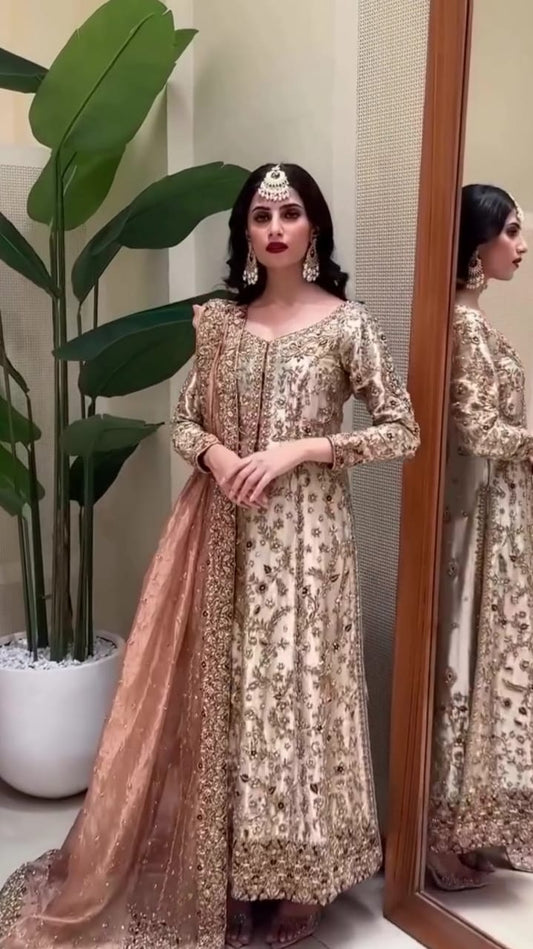 HEAVY EMBROIDERED HANDWORK SUIT