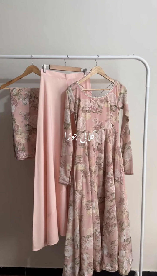 Peach Dreams Modest Dress