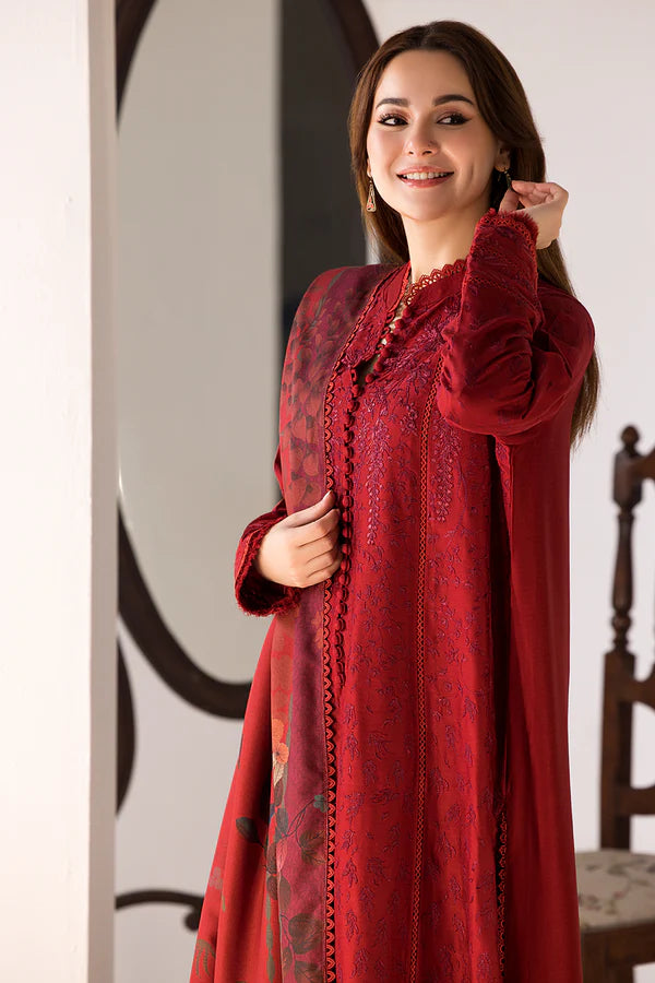 EMBROIDERED LAWN SUIT -
