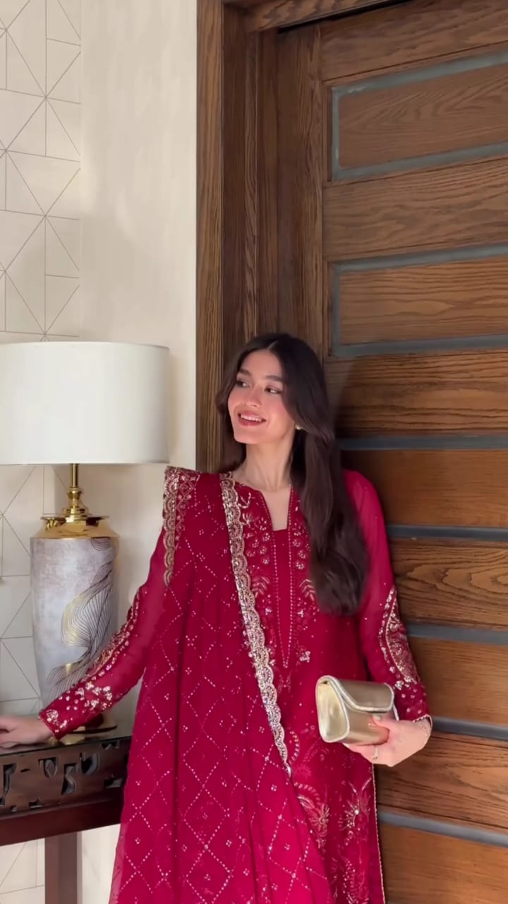 EMBROIDERED 3PC SUIT