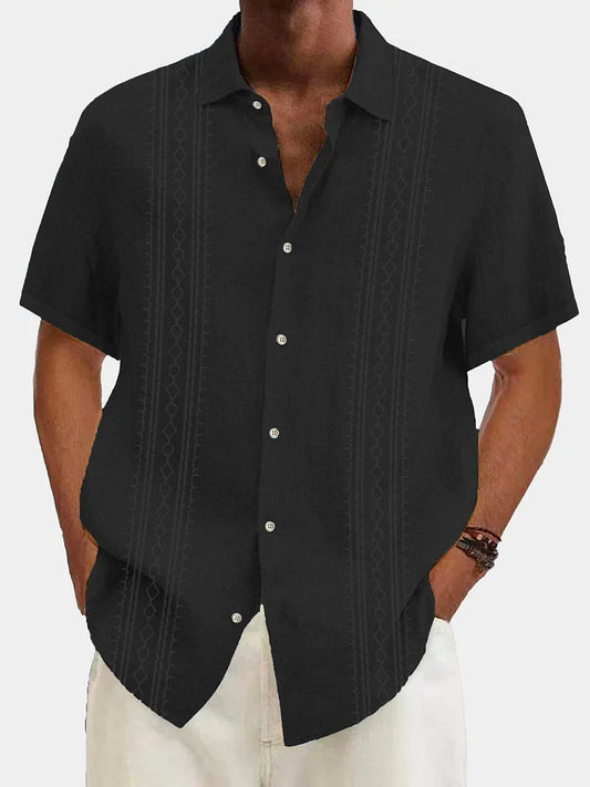 Mens Short-sleeved Shirt