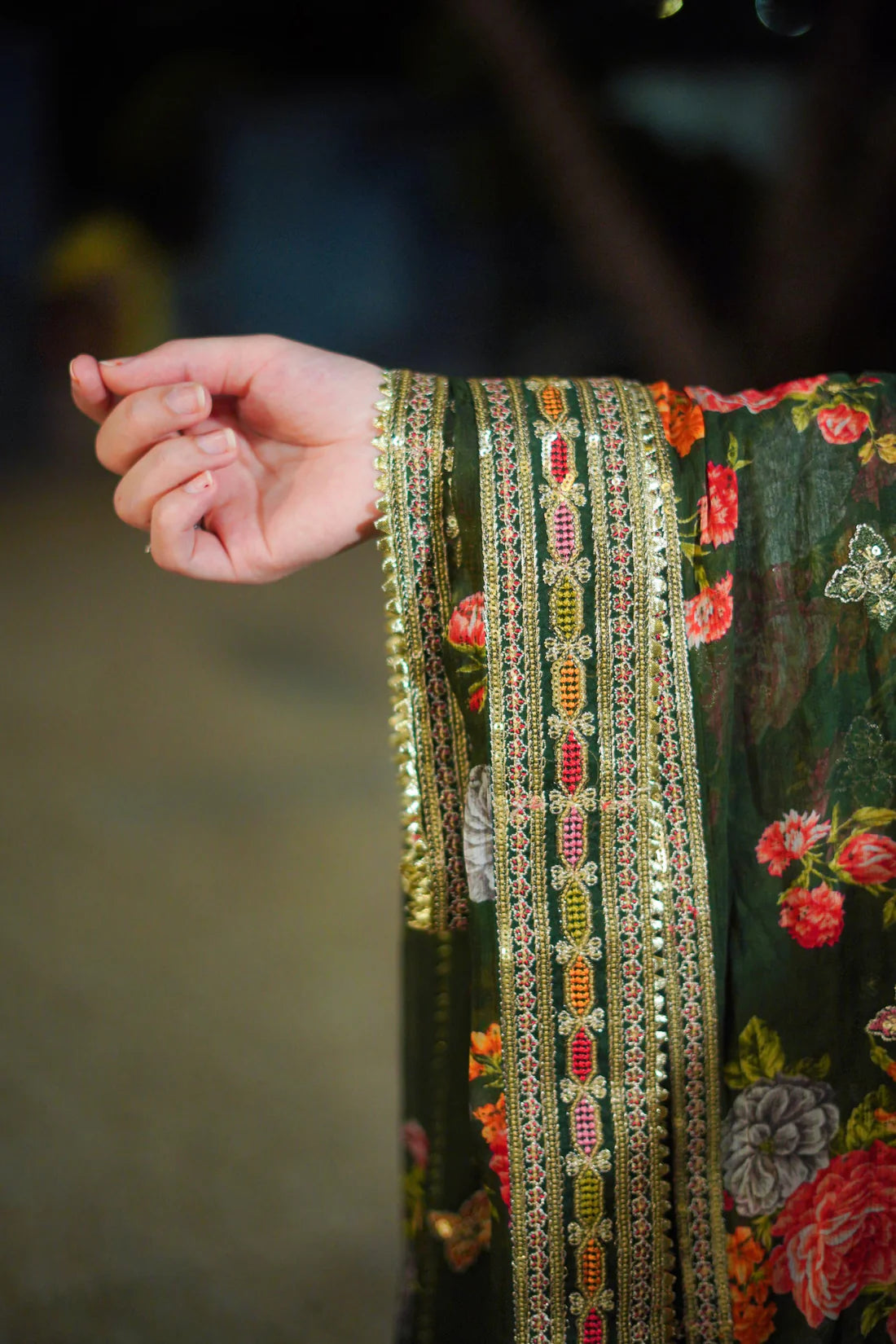 Luxury Trendy Wedding Raw Silk 3pc