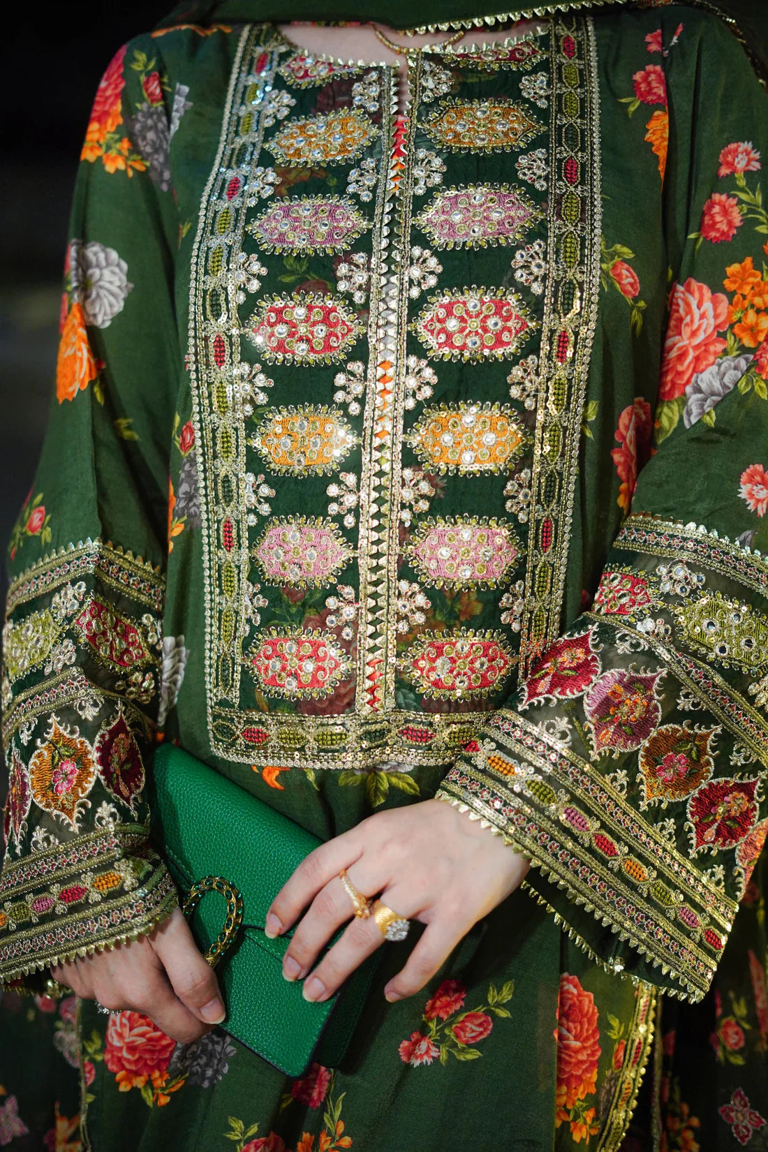 Luxury Trendy Wedding Raw Silk 3pc