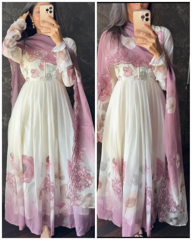 Premium Georgette Anarkali