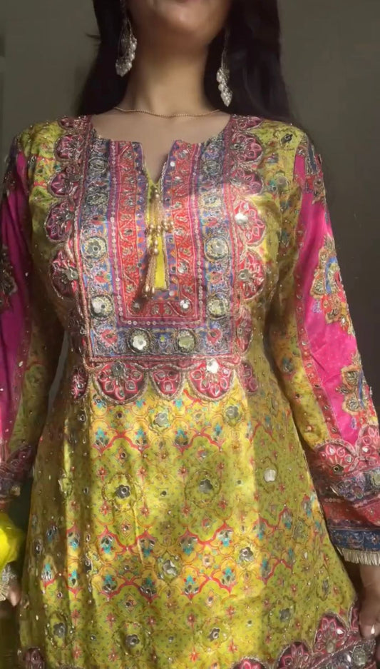 Noor Designer Stitched 3 Piece