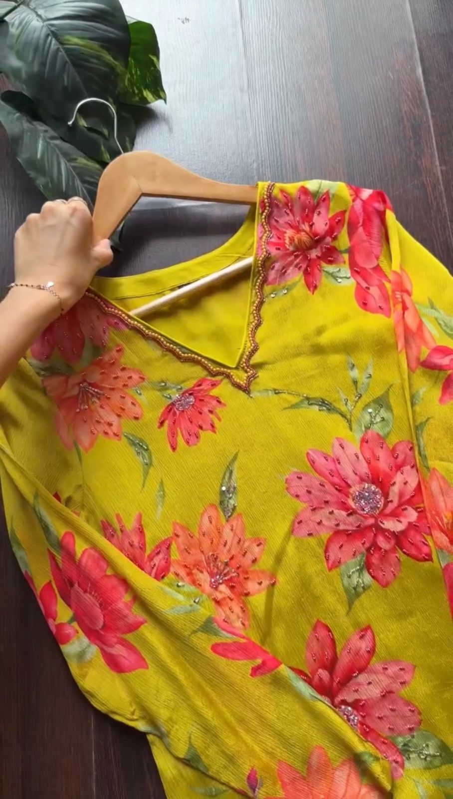 Women Floral Frock 3 Pcs