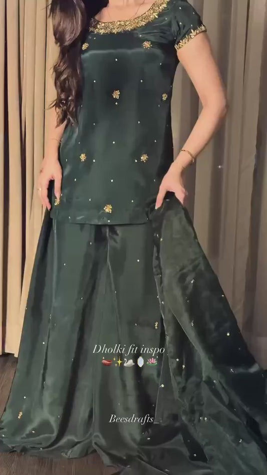 Women Embroidered Dress 3 Pcs