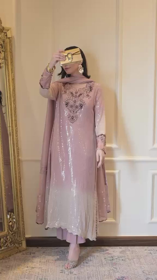 Kainat Embroidered Stitched Dress