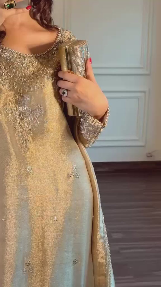 Women Stitched Embroidered Dress