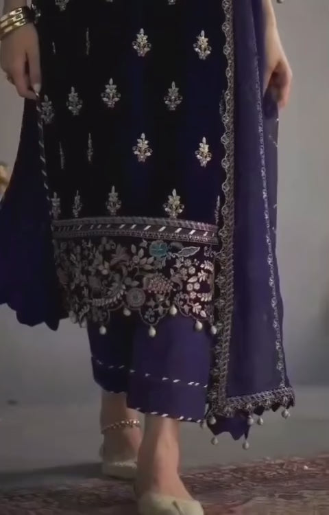 HEAVY PURE VELVET SUIT