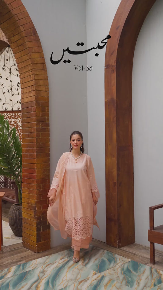 Festive Heavy Embroidered 3 Pcs Dress