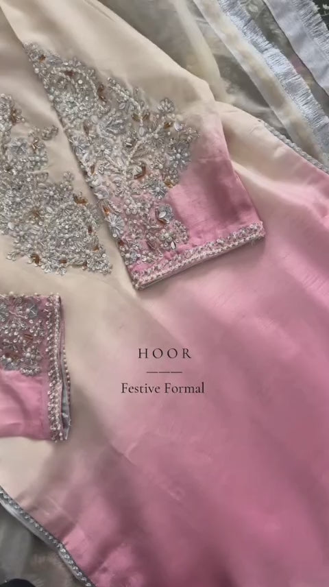 MULTI SHADE HEAVY EMBROIDERED 3PC SUIT